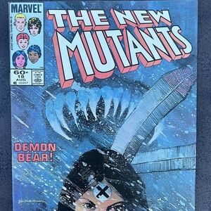 Marvel New Mutants #18 1984 1st Warlock 1st Demon Bear VF